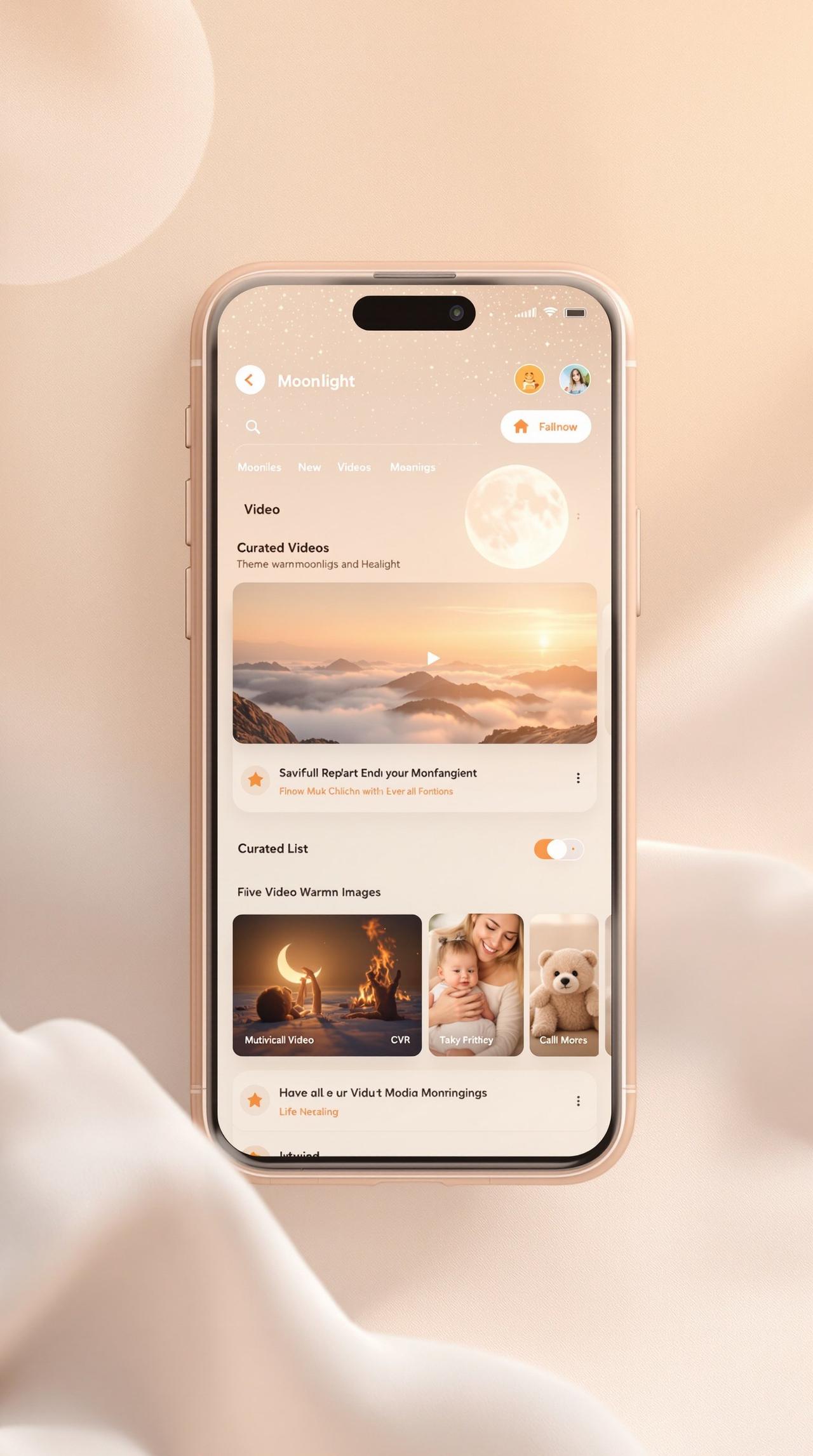 good电影在线观看APP - 温柔如月的治愈视频应用 good电影在线观看APP界面预览